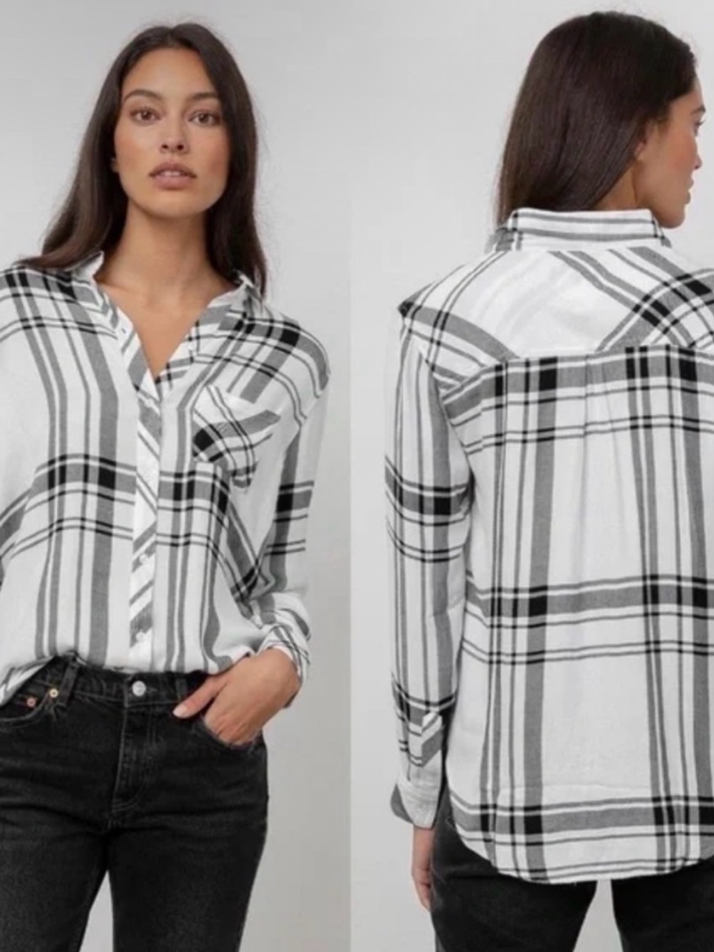 Rails Plaid Button Down Large
